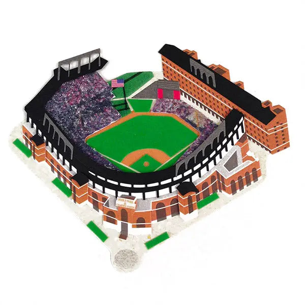 Baltimore Orioles Camden Yards 3D Ballpark Scrapbook Sticker – Sports Roses