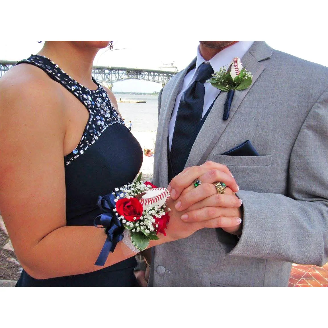 Baseball Rose Boutonniere Sports Roses