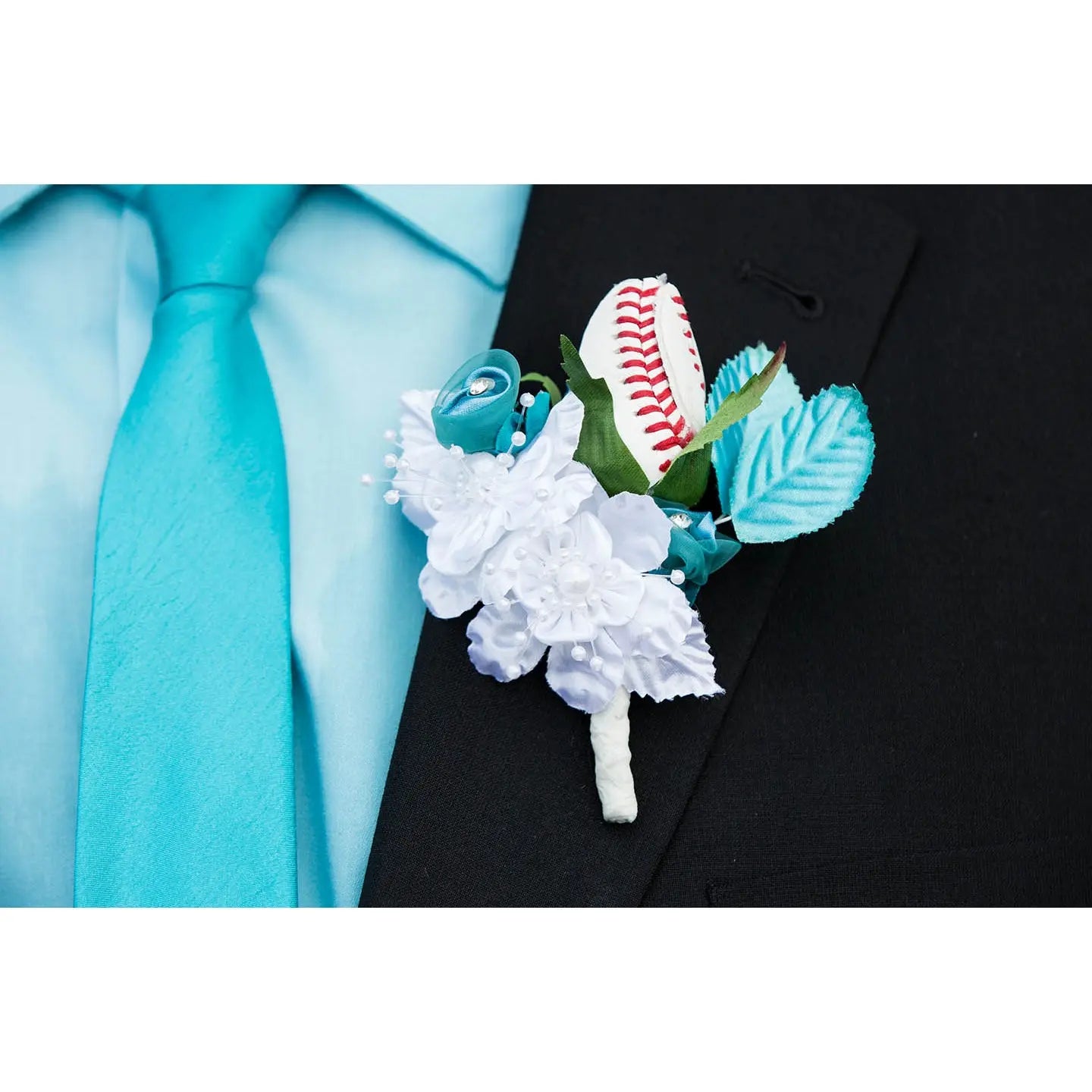 Baseball Rose Boutonniere Sports Roses