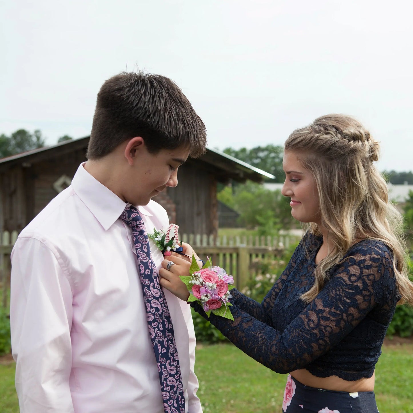 Baseball Rose Boutonniere with Gift Box Arrangement Sports Roses  