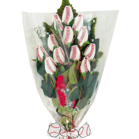 Baseball Rose Grand Slam Bouquet (12 Roses) Sports Roses