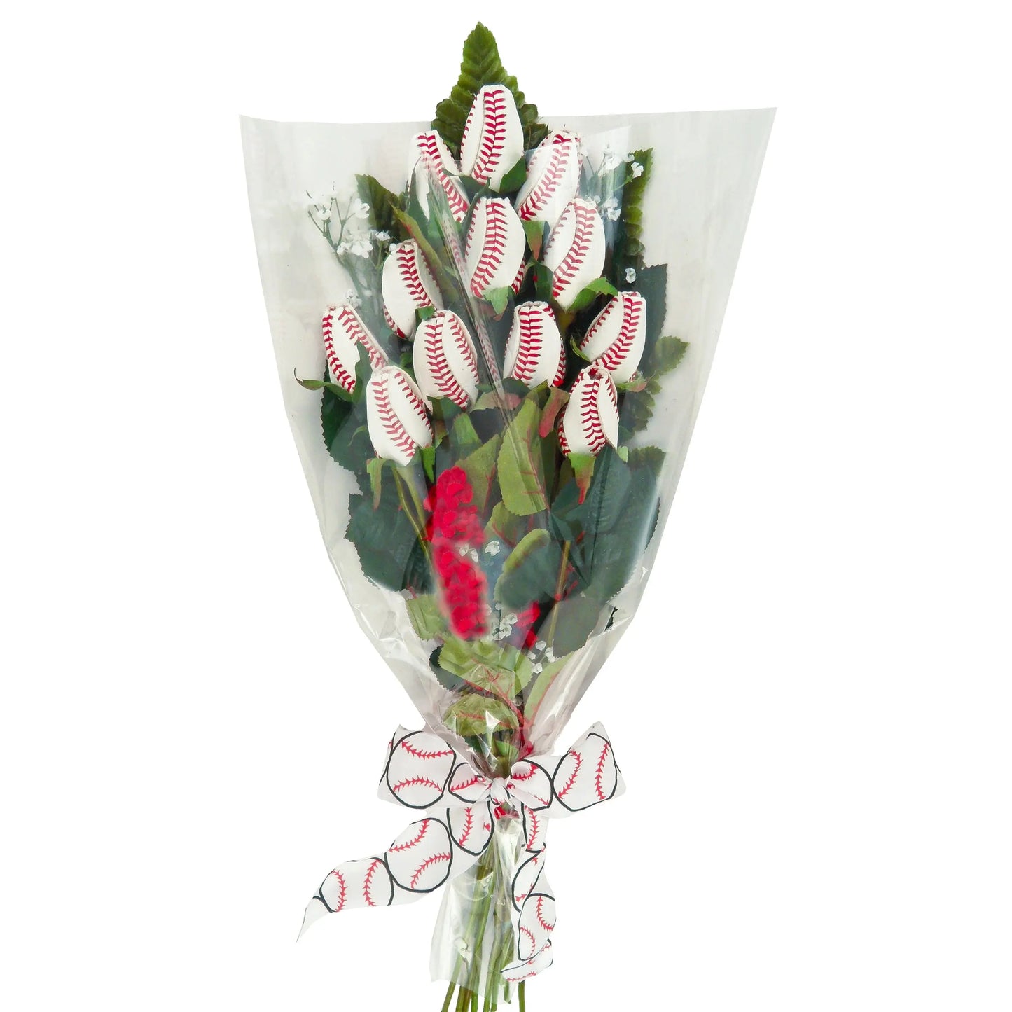 Baseball Rose Grand Slam Bouquet (12 Roses) Sports Roses