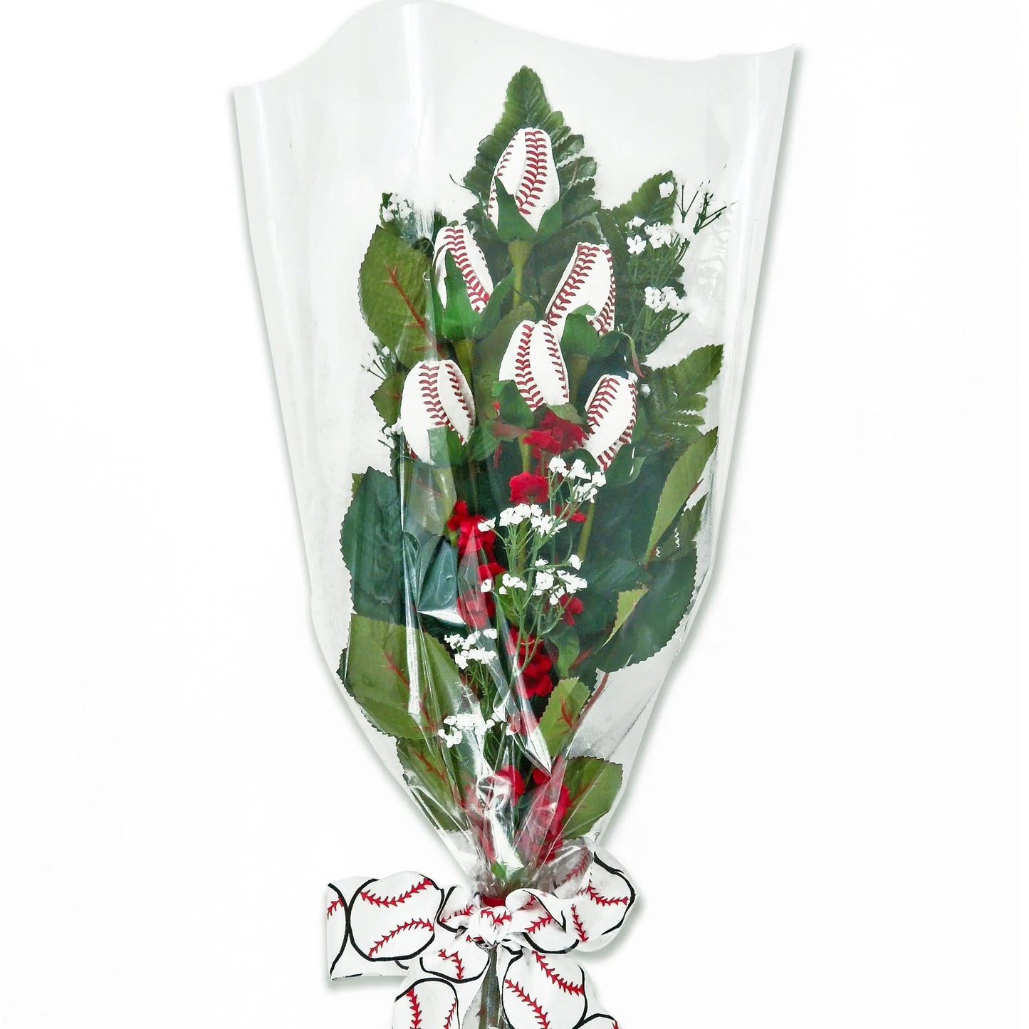 Baseball Rose Home Run Bouquet (6 Roses) Sports Roses