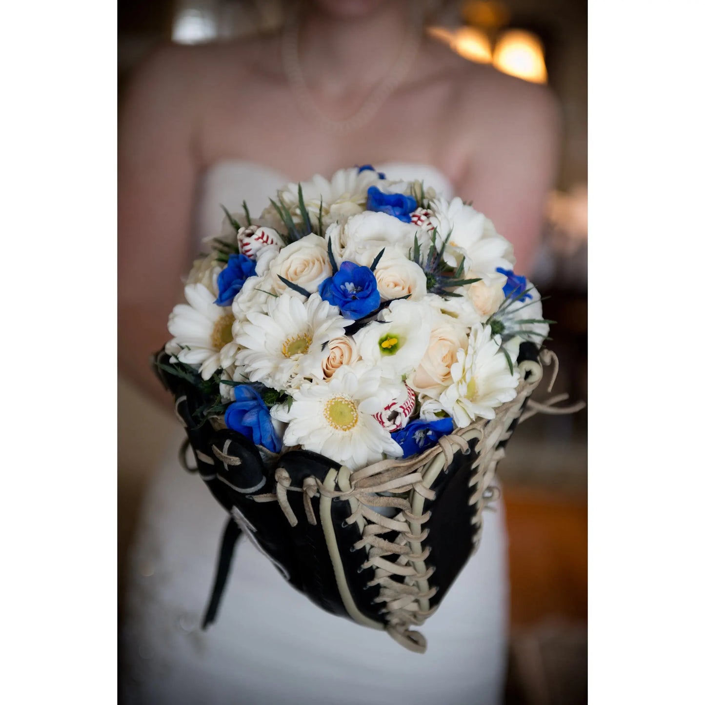 Baseball Rose Home Run Bouquet (6 Roses) Sports Roses