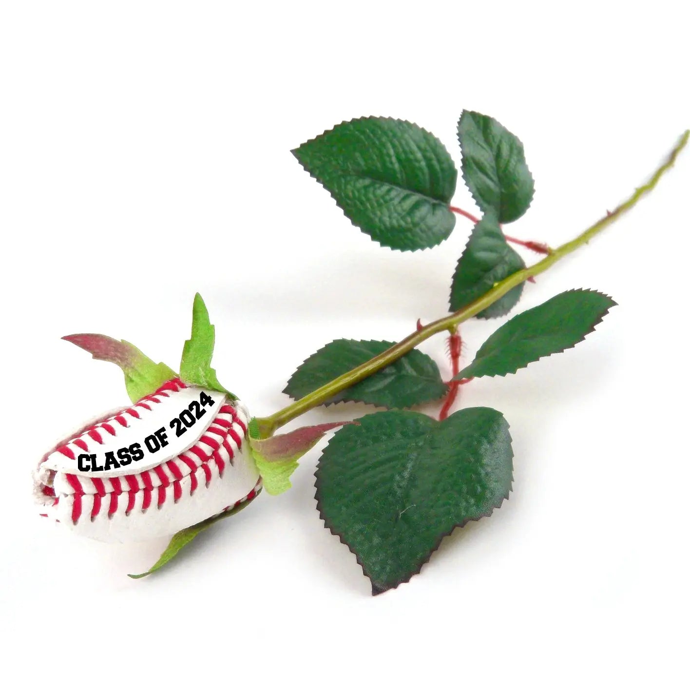 Baseball Rose with Graduation Class Year Sports Roses