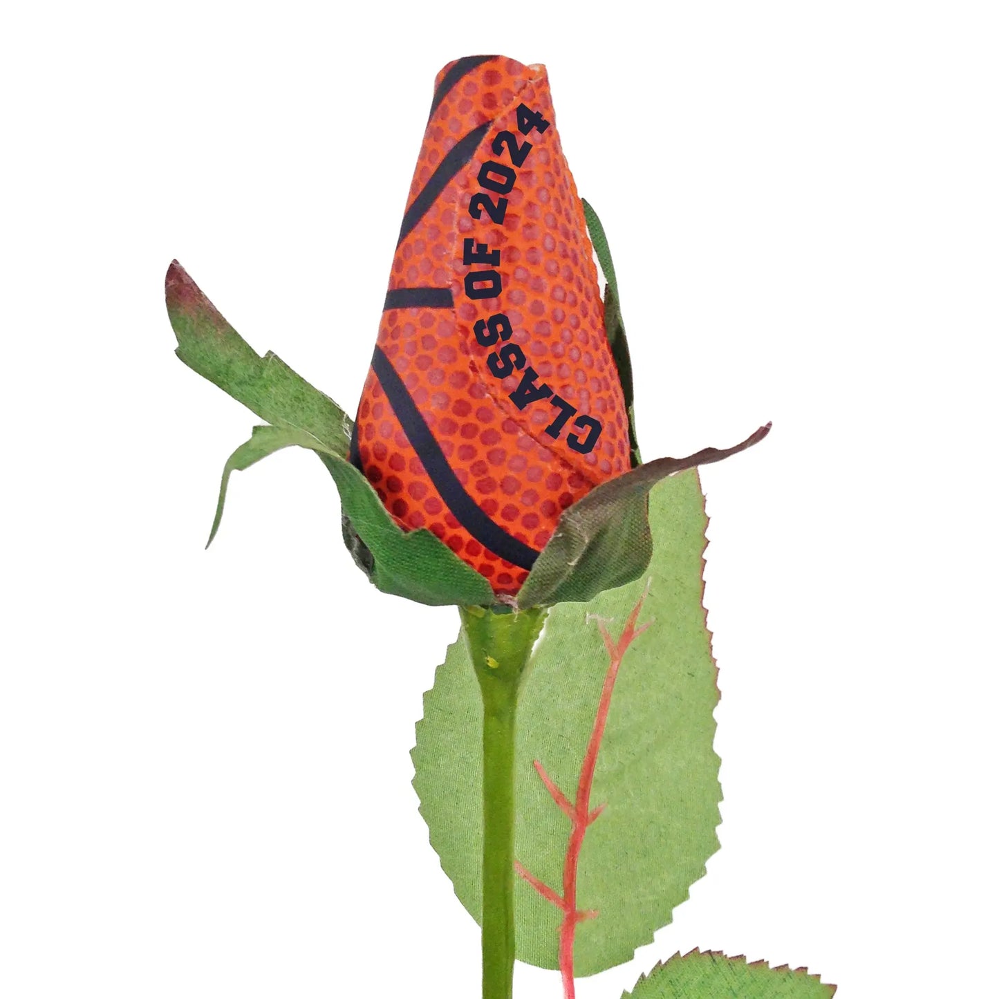 Basketball Rose with Graduation Class Year Sports Roses
