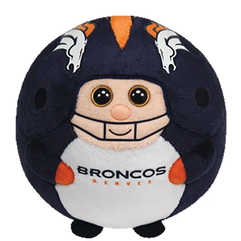 Denver Broncos Beanie Ballz - 5" - Retired Sports Roses