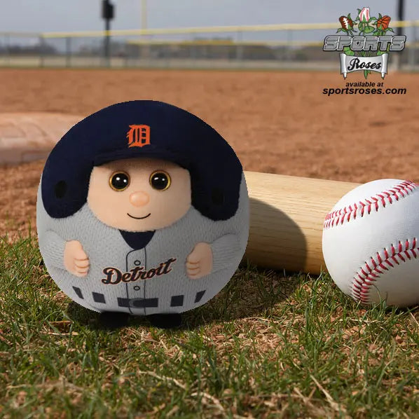Detroit Tigers Beanie Ballz 5" Sports Roses
