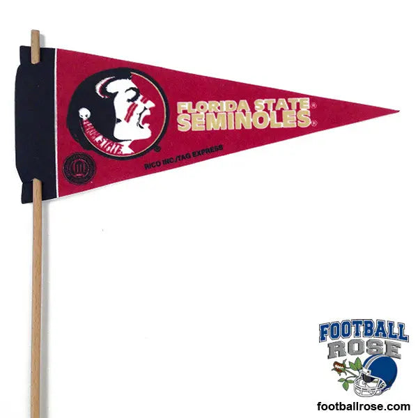 Florida St Seminoles Mini Felt Pennant Sports Roses  