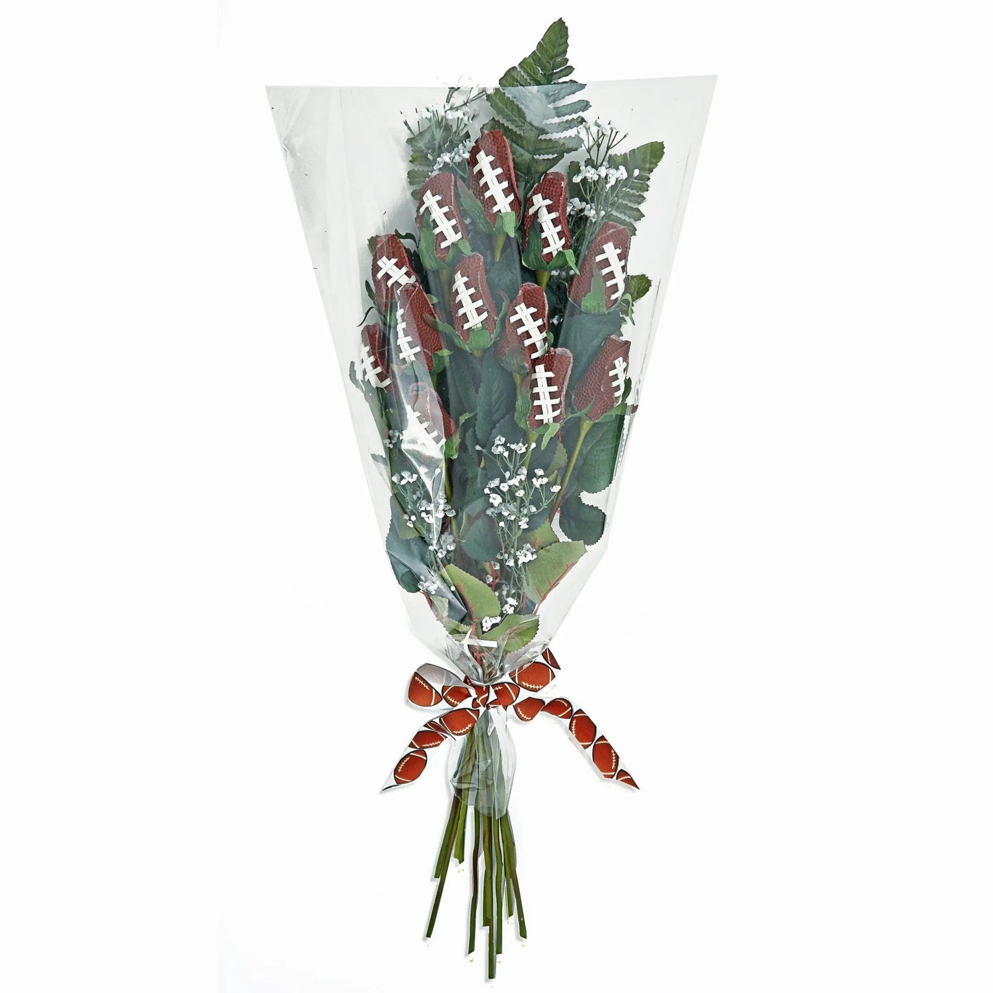 Football Rose Hail Mary Bouquet (12 Roses) Sports Roses