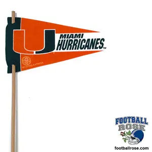 Miami Hurricanes Mini Felt Pennant