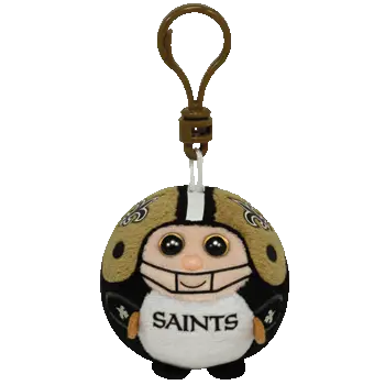 New Orleans Saints Beanie Ballz Clip - Retired - New with Tags Sports Roses