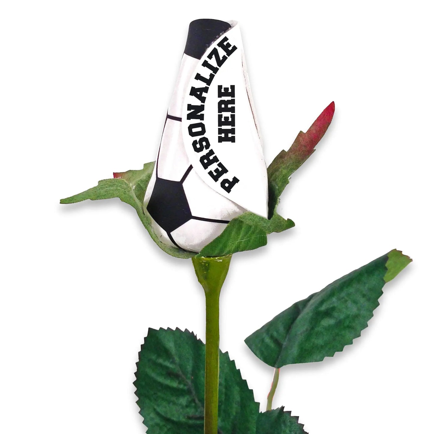 Personalized Soccer Rose Sports Roses  