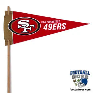 San Francisco 49ers Mini Felt Pennants – Sports Roses