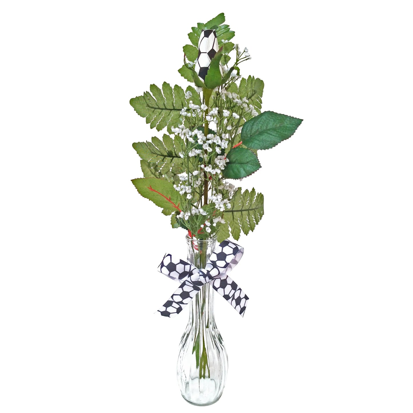 Soccer Rose Vase Arrangement Sports Roses