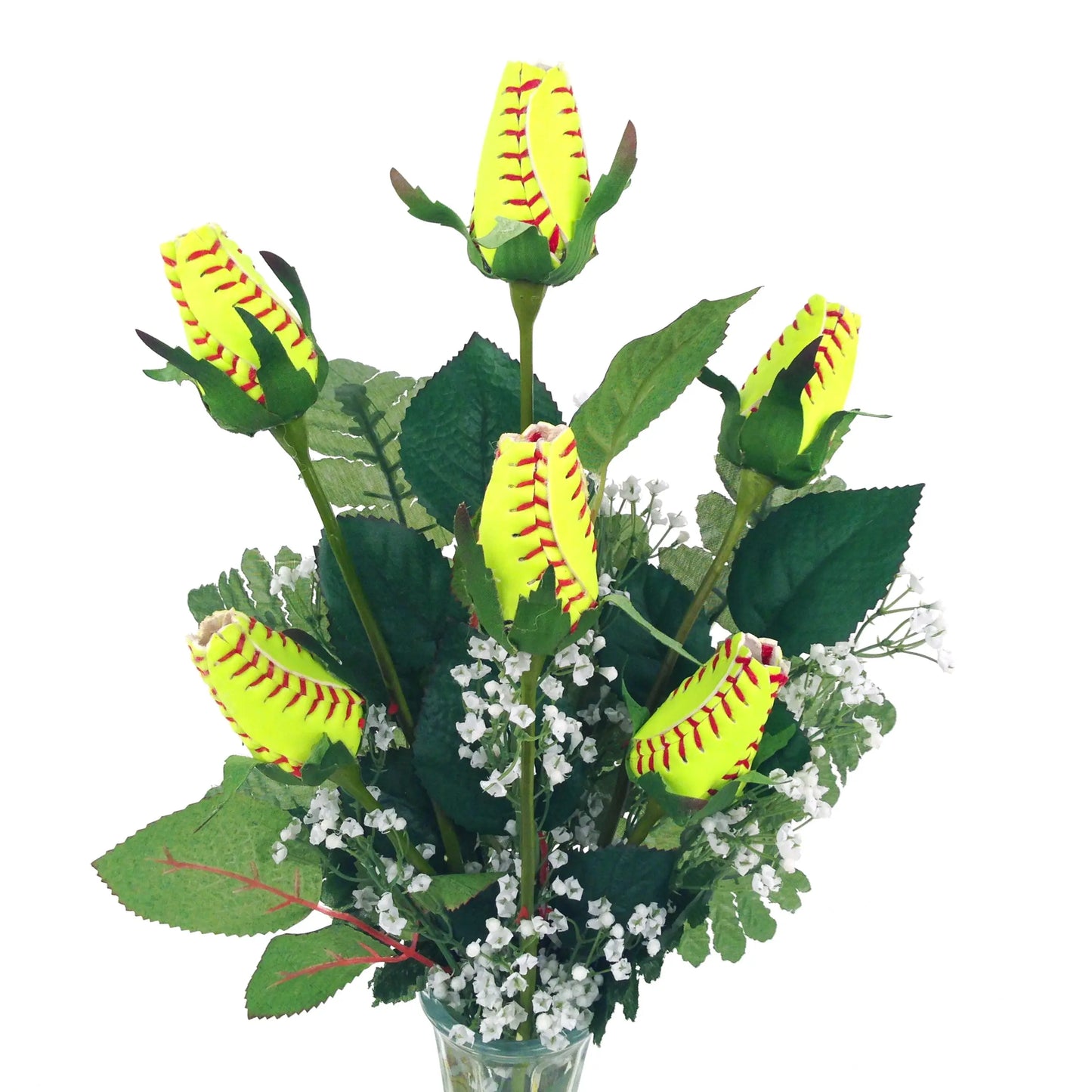 Softball Rose Home Run Bouquet (6 Roses) Sports Roses  