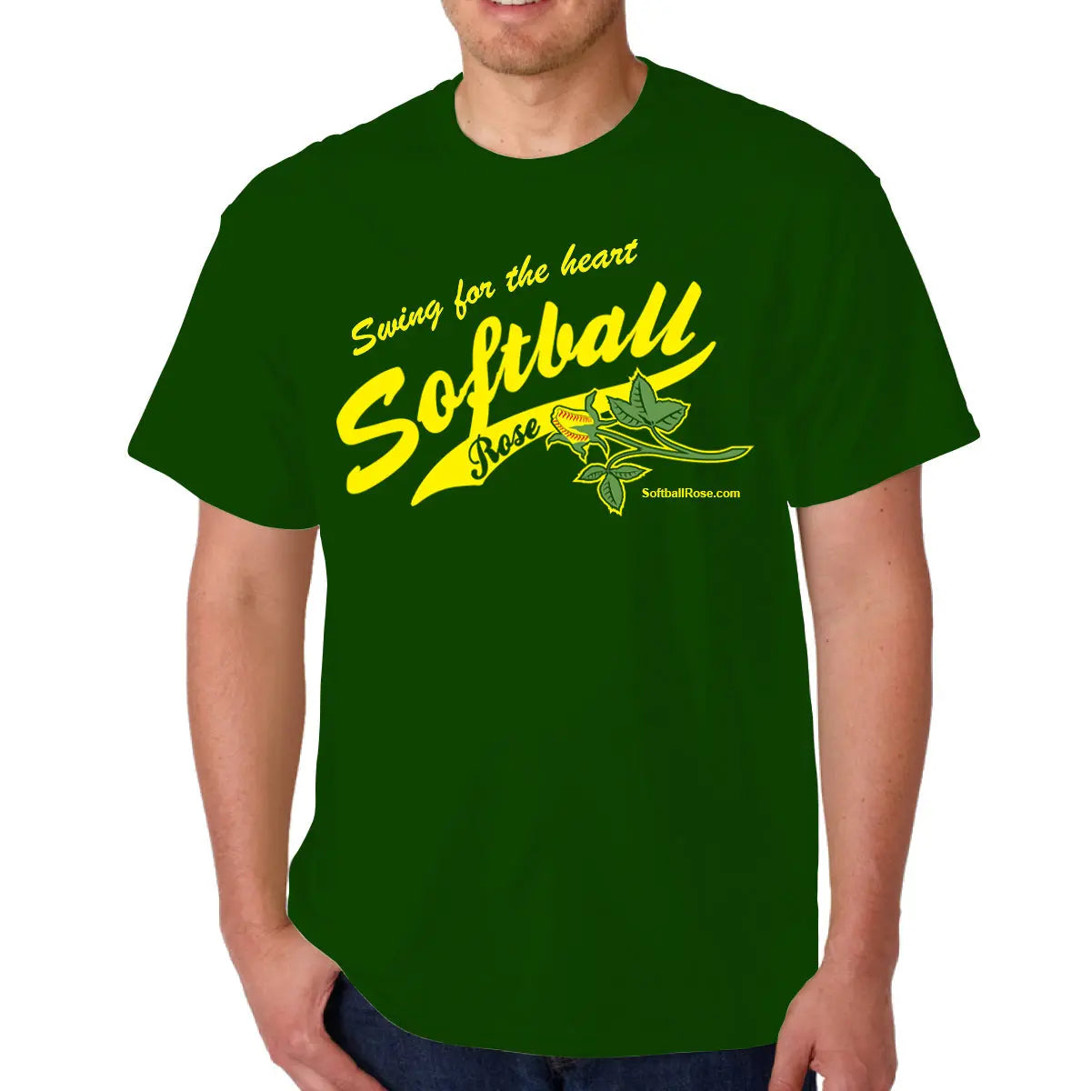 Softball Rose Shirt Sports Roses