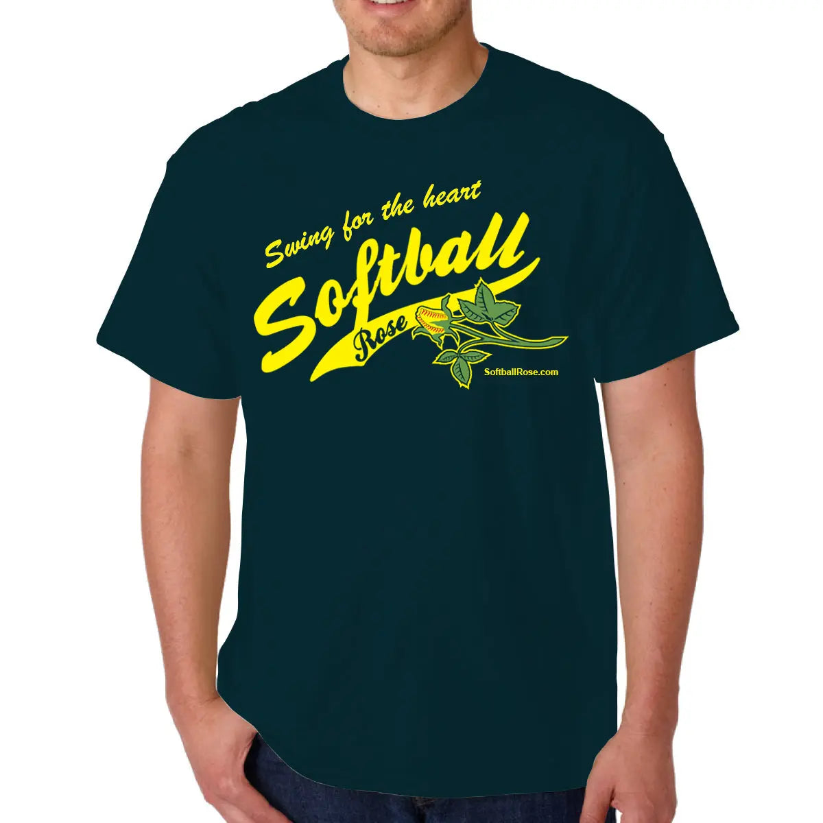 Softball Rose Shirt Sports Roses