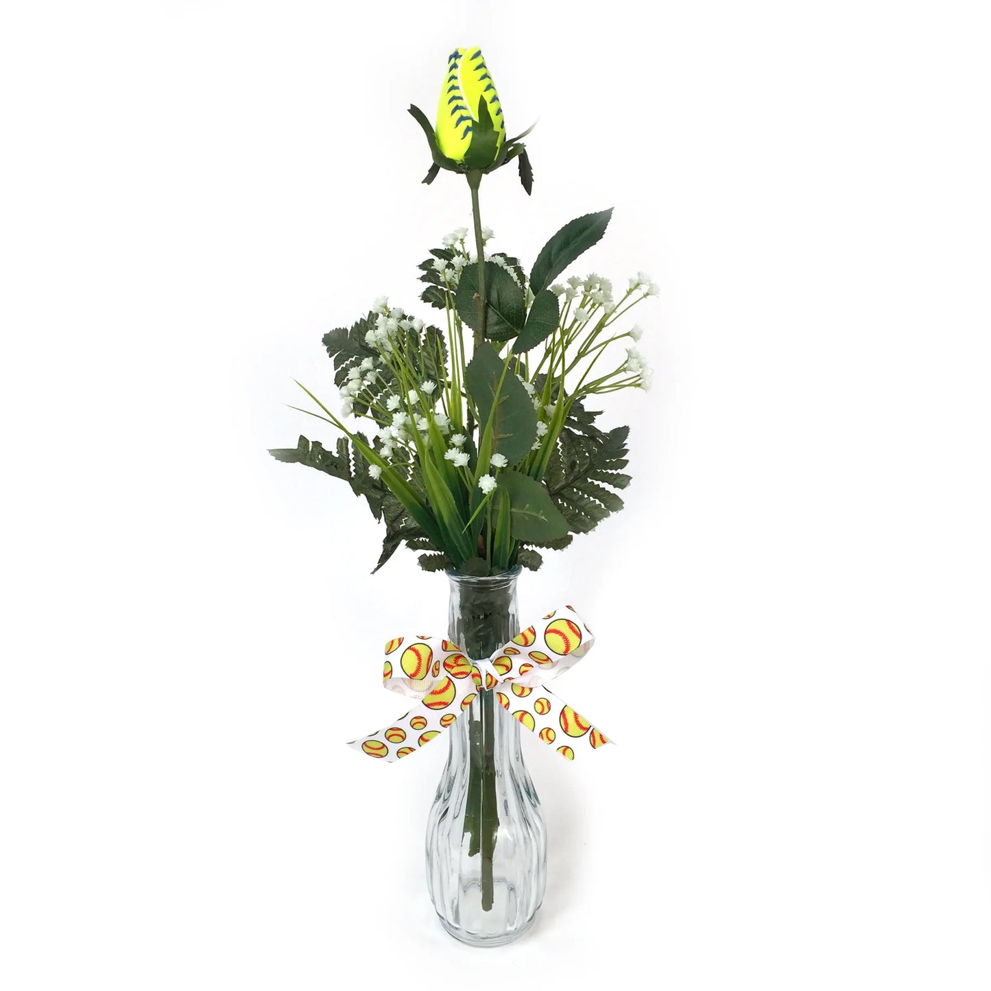 Softball Rose (Blue Stitch Edition) Sports Roses