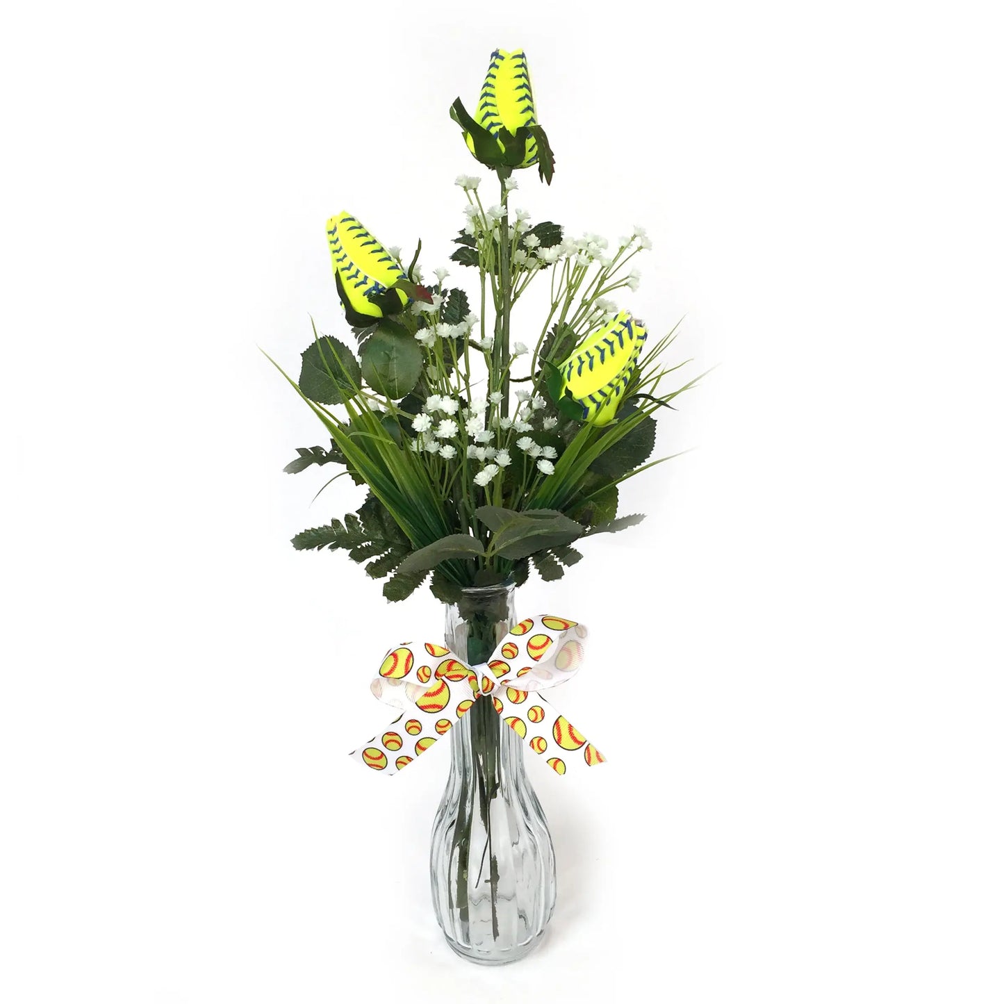 Softball Rose (Blue Stitch Edition) Sports Roses