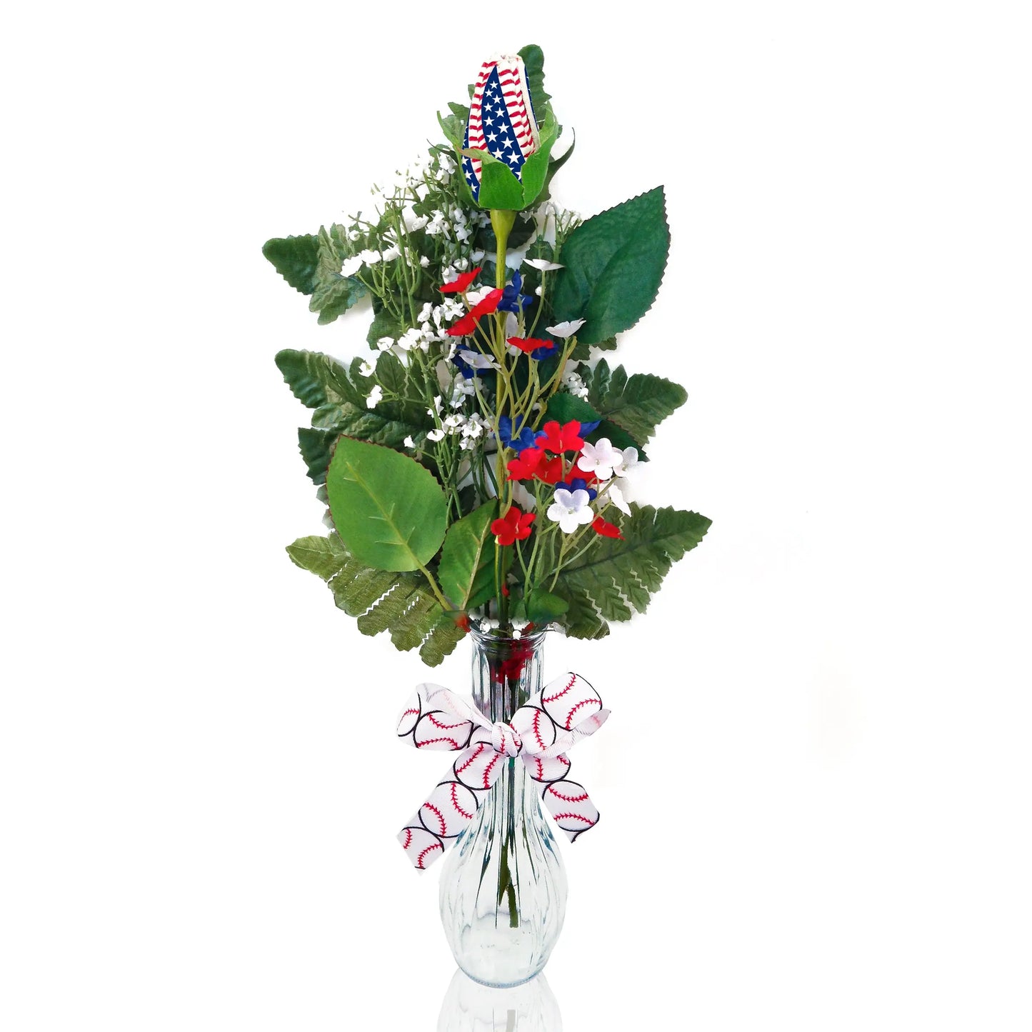 Star-Spangled Baseball Rose Sports Roses  