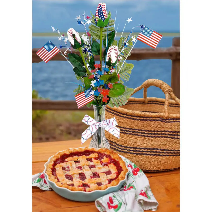 Star-Spangled Baseball Rose Sports Roses