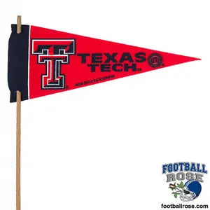 Texas Tech University Wincraft Pennant Made In USA 12x30 Texas Tech Red - Foto 5