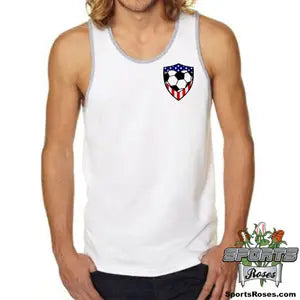 USA Soccer Heart Men's Tank Top