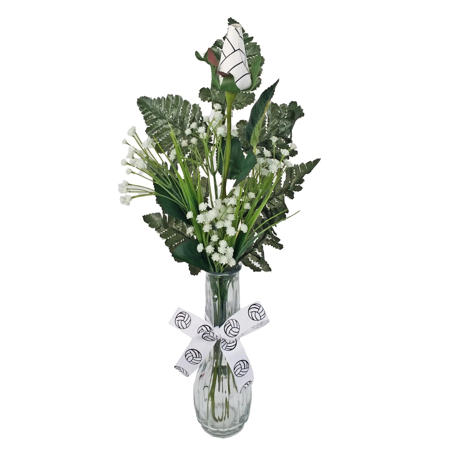 Volleyball Rose Vase Arrangement Sports Roses  