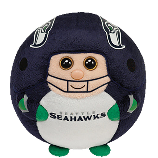 Seattle Seahawks Beanie Ballz - 5"  - Retired - New with Tags