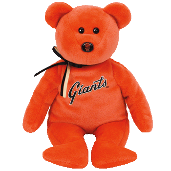 San Francisco Giants 10'' Team Personalized Plush Bear