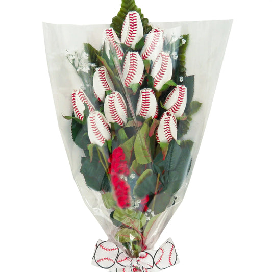 Baseball Rose Grand Slam Bouquet (12 Roses) Sports Roses  