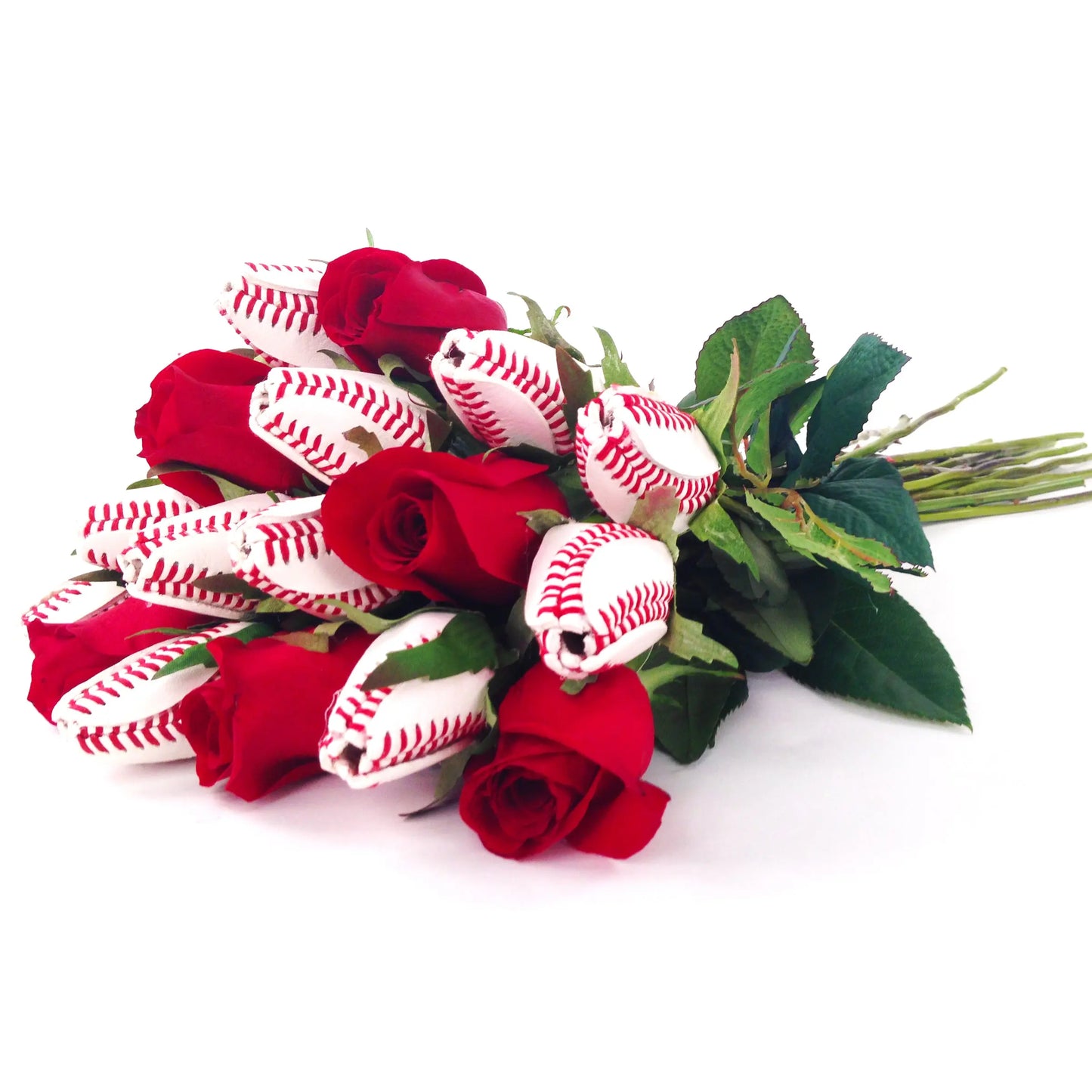 Baseball Rose Home Run Bouquet (6 Roses) Sports Roses  