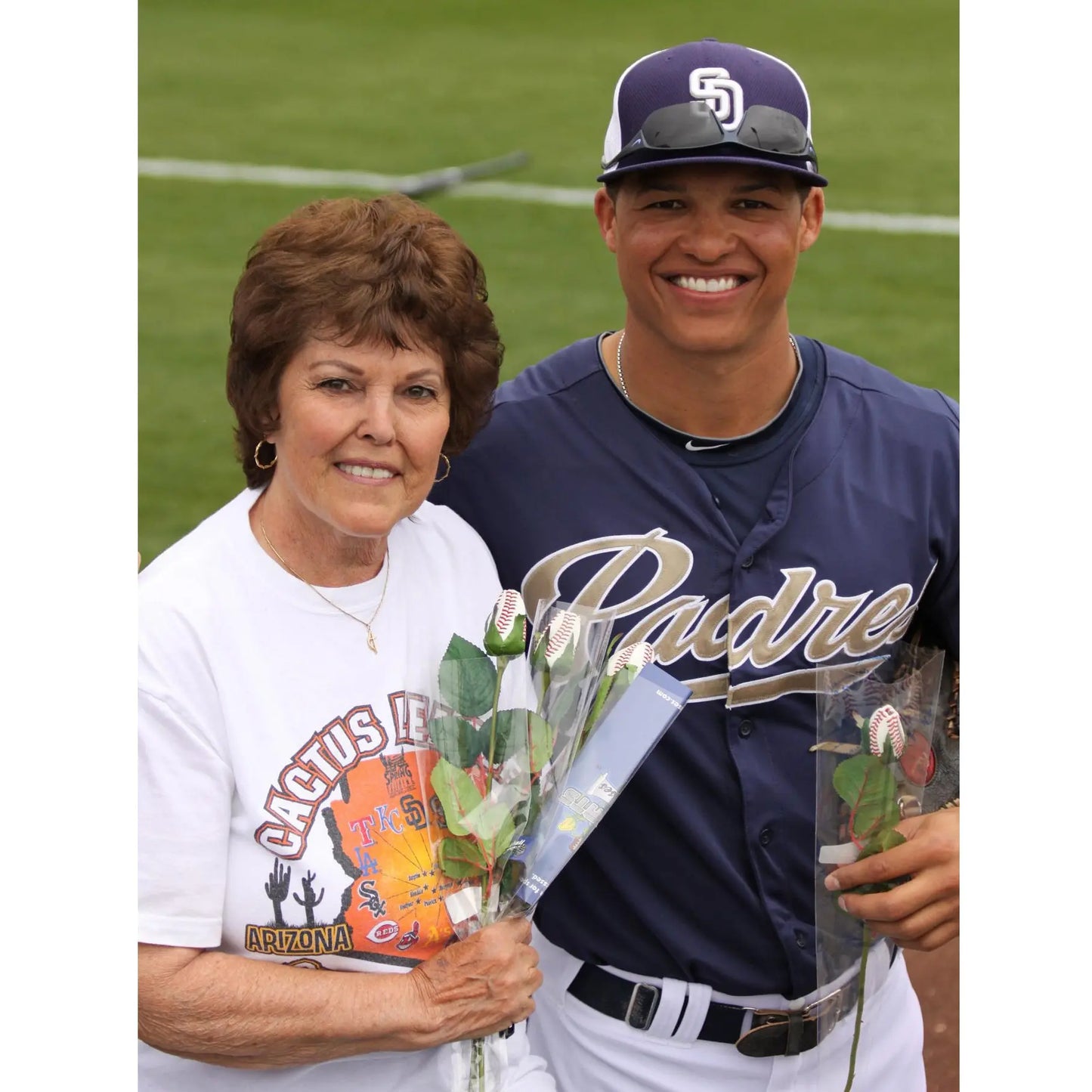 Baseball Rose with Graduation Class Year Sports Roses  