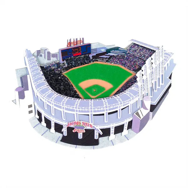 Cleveland Indians Jacobs Field 3D Ballpark Scrapbook Sticker