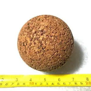 Extra Large Firm Cork Massage Ball 3-5/8 (93mm) For Myofascial Release, Trigger Point, Physical Therapy