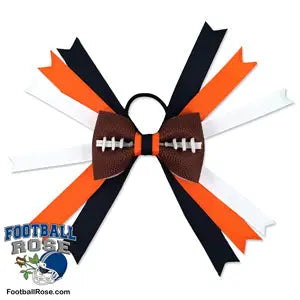 Football Hair Bow - Chicago