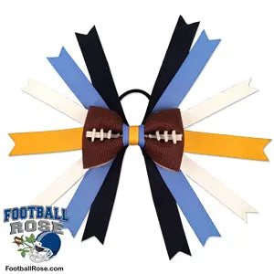 Football Hair Bow - San Diego