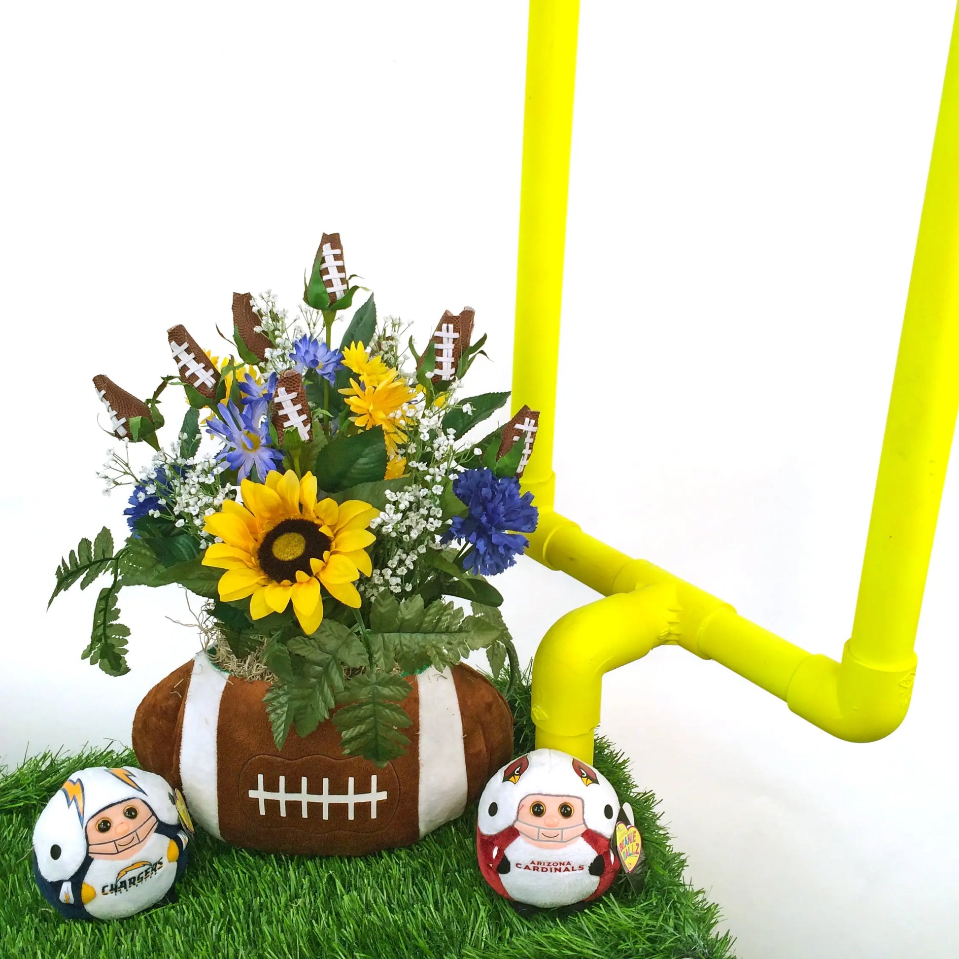 Football Rose Hail Mary Bouquet (12 Roses) Sports Roses  