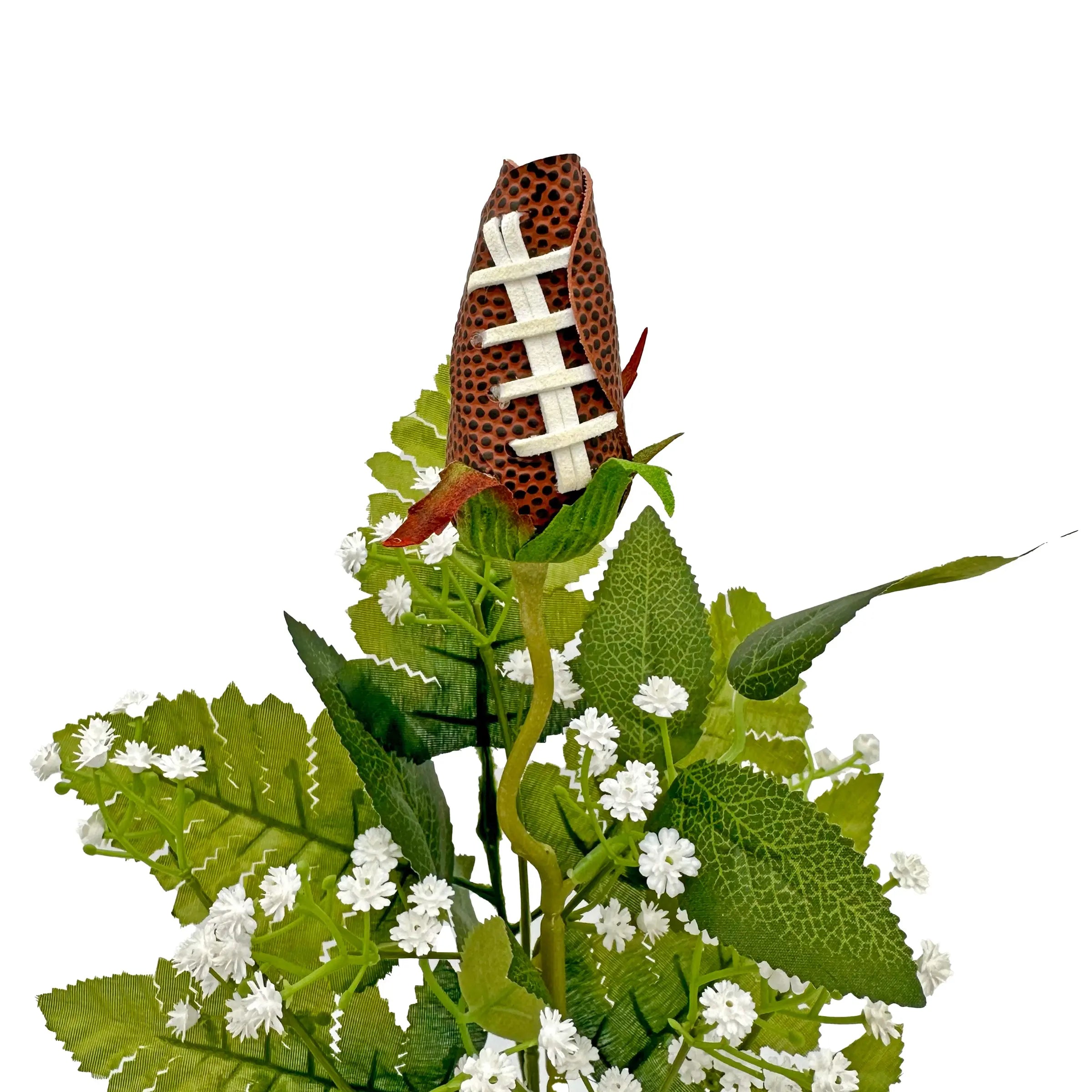 Football Related Roses Football Rose - Handmade Petals from Genuine Football Material – Sports ...