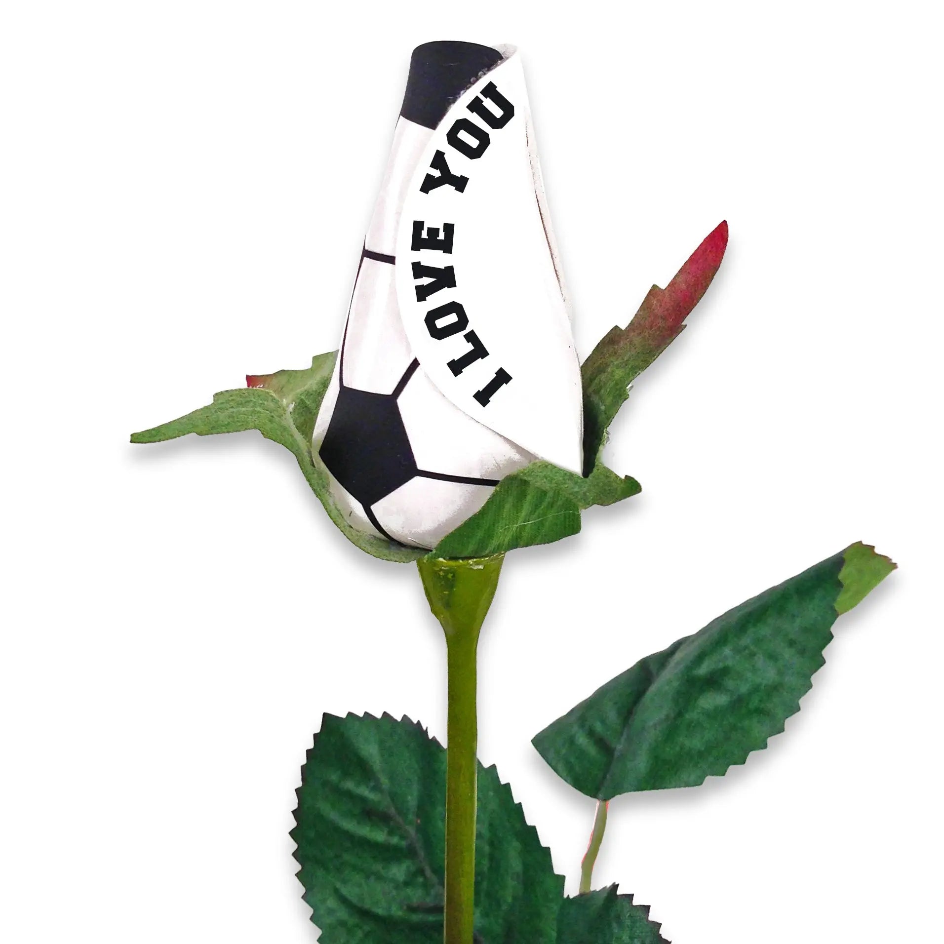 I Love You Soccer Rose - Soccer Themed Gifts – Sports Roses