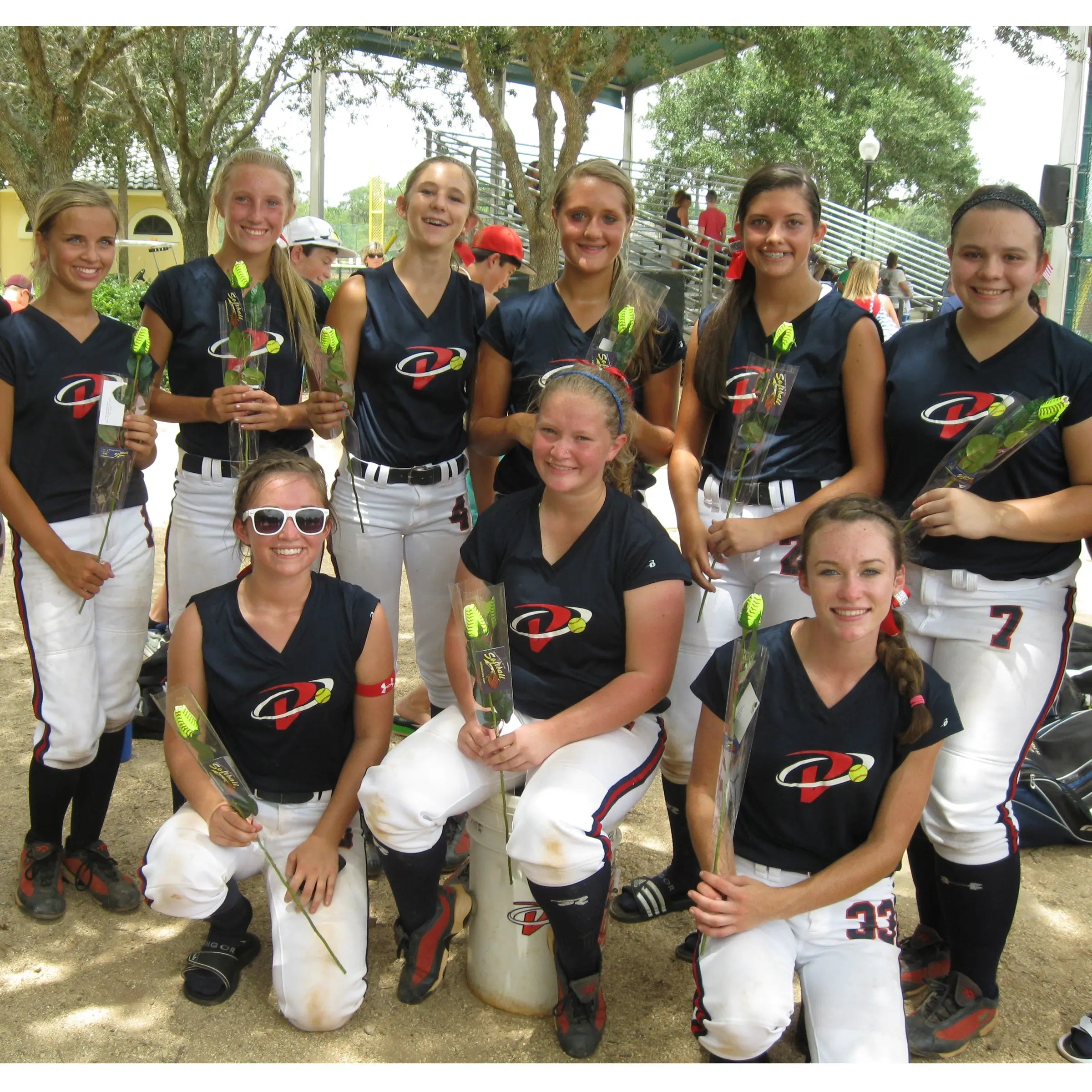 Personalized Softball Rose - Softball gifts for fans, athletes, coaches ...