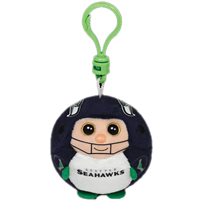 Seattle Seahawks Beanie Ballz Clip - Retired - New with Tags Sports Roses