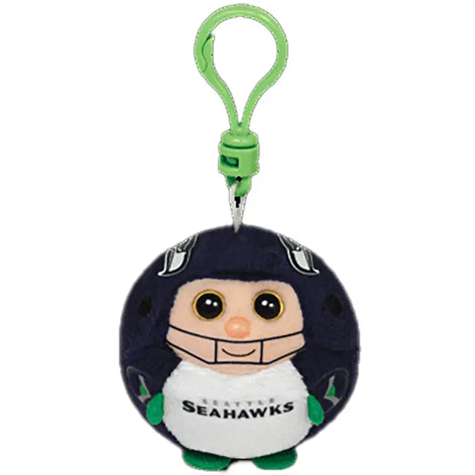 Seattle Seahawks Beanie Ballz Clip - Retired - New with Tags Sports Roses