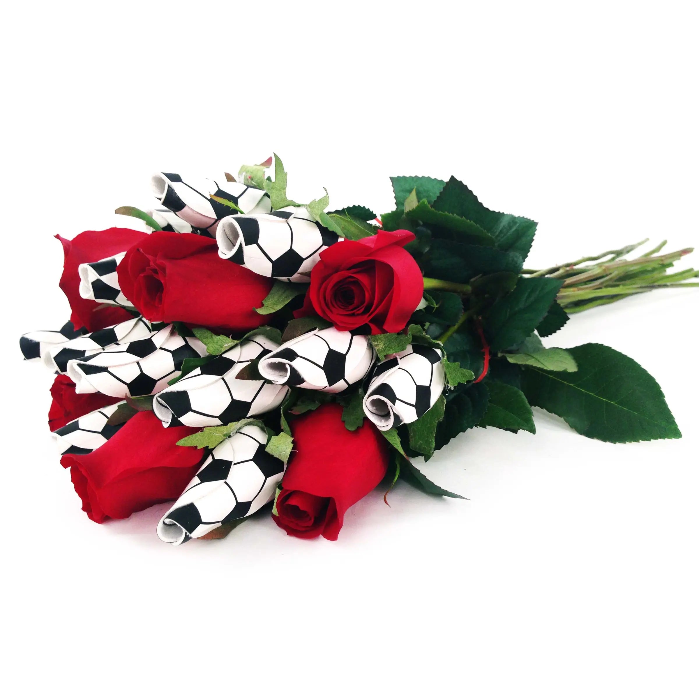 Soccer Roses Soccer Rose Long Stem - Soccer Themed Gifts – Sports Roses