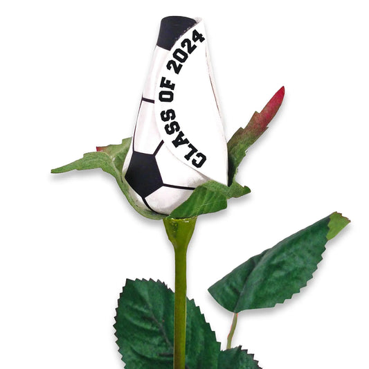 Soccer Rose with Graduation Class Year Sports Roses  