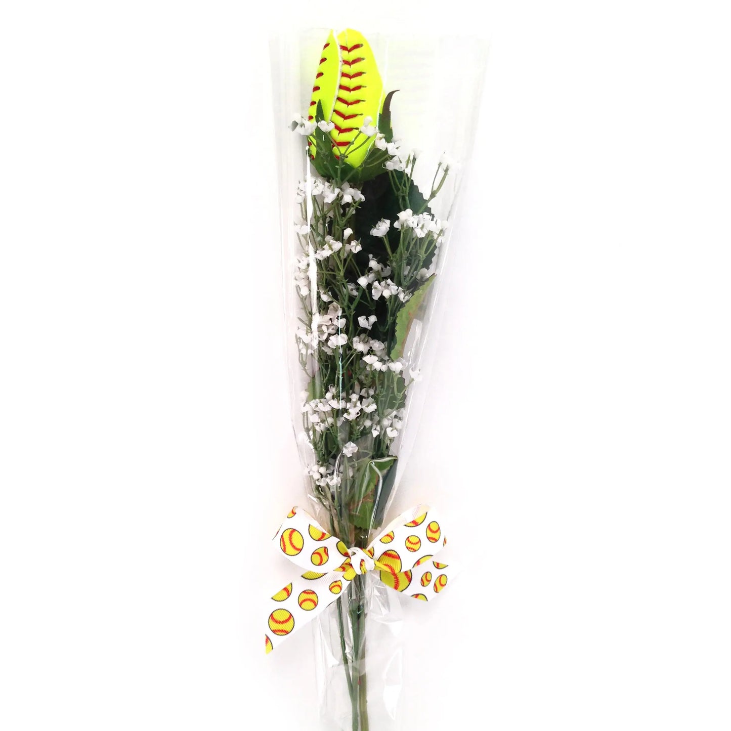 Softball Rose with Graduation Class Year Sports Roses  