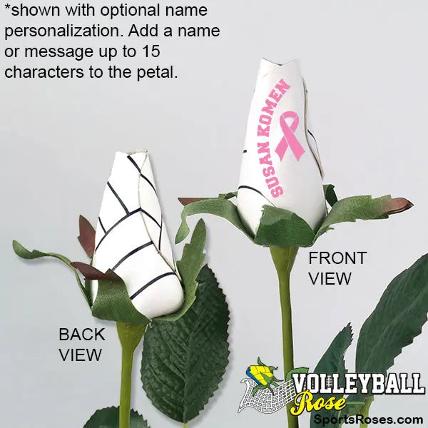 Sports Roses Petals For Pink Volleyball Rose