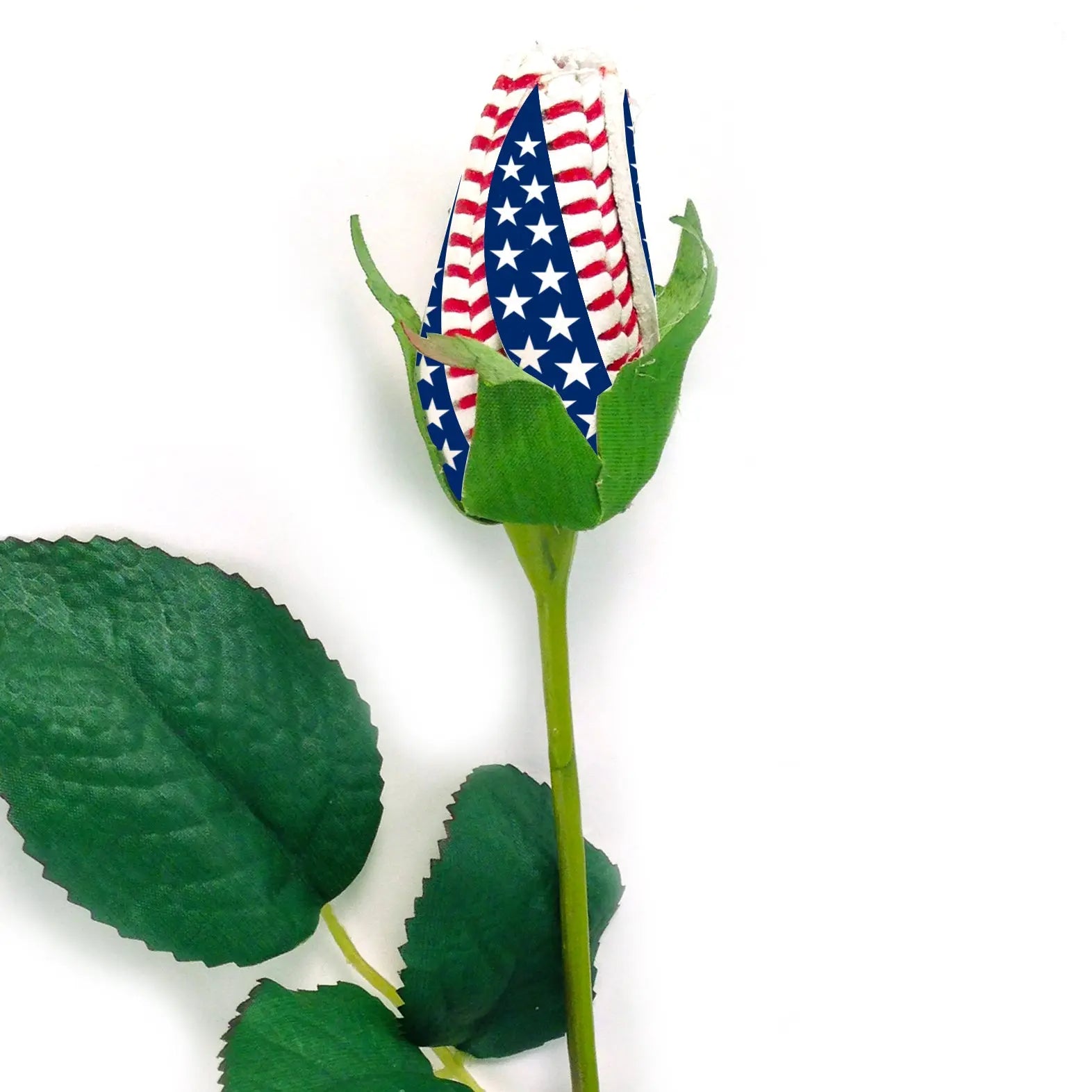 Star-Spangled Baseball Rose Patriotic Floral Arrangements – Sports Roses