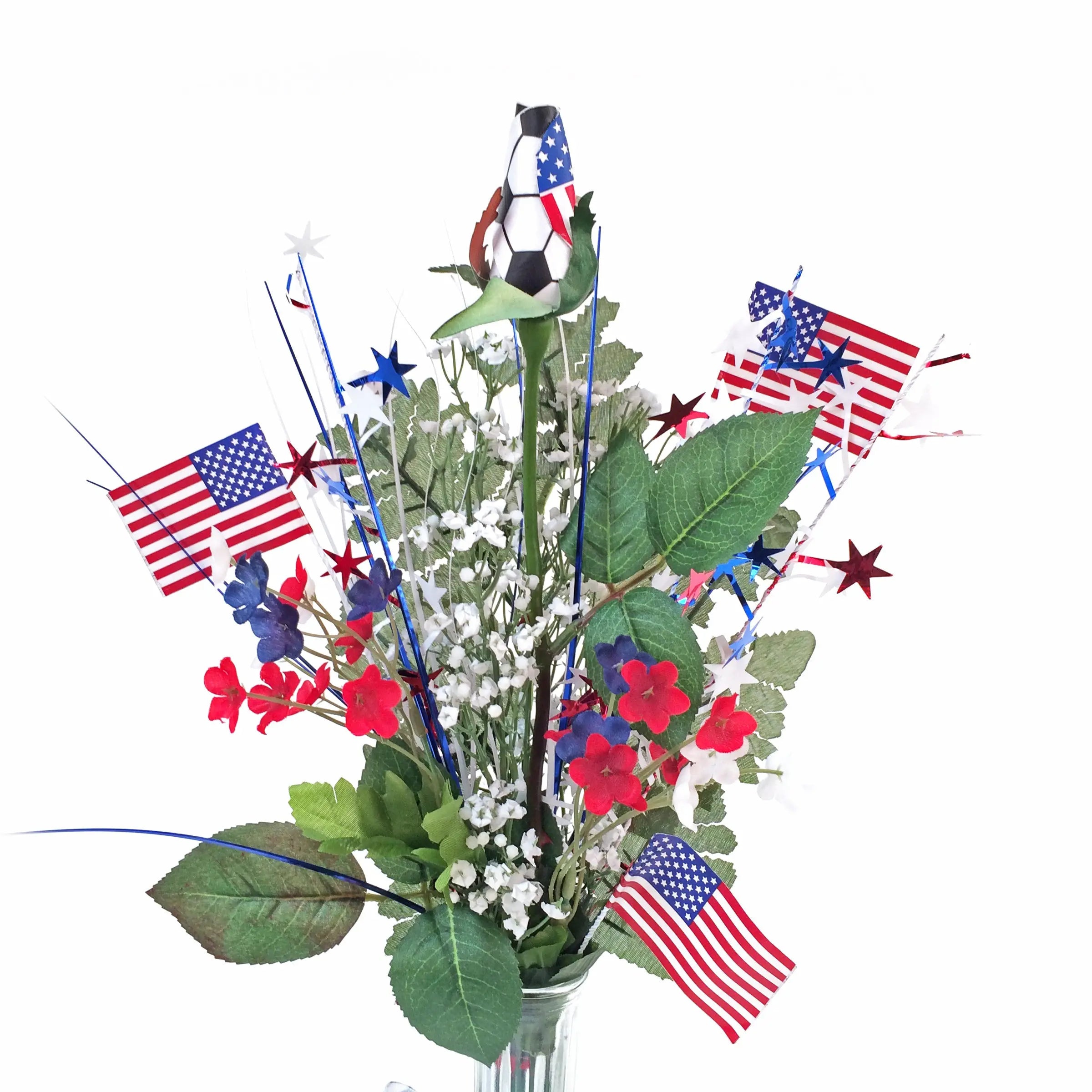 Soccer Roses Soccer Rose Long Stem - Soccer Themed Gifts – Sports Roses